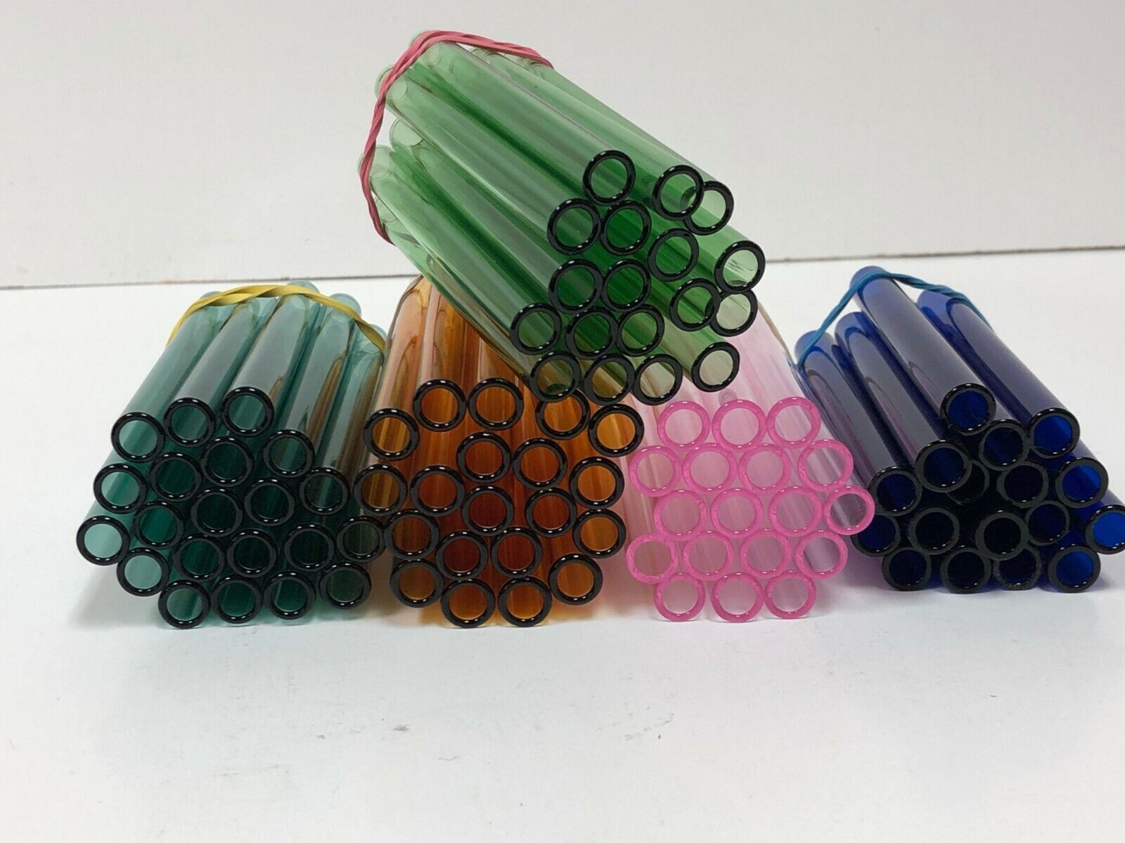 08 Pieces Glass tube Pyrex 12 mm X 2 mm X 12" Long   Blowing tube  ID=8mm  Color Pyrex Does Not Apply - фотография #5