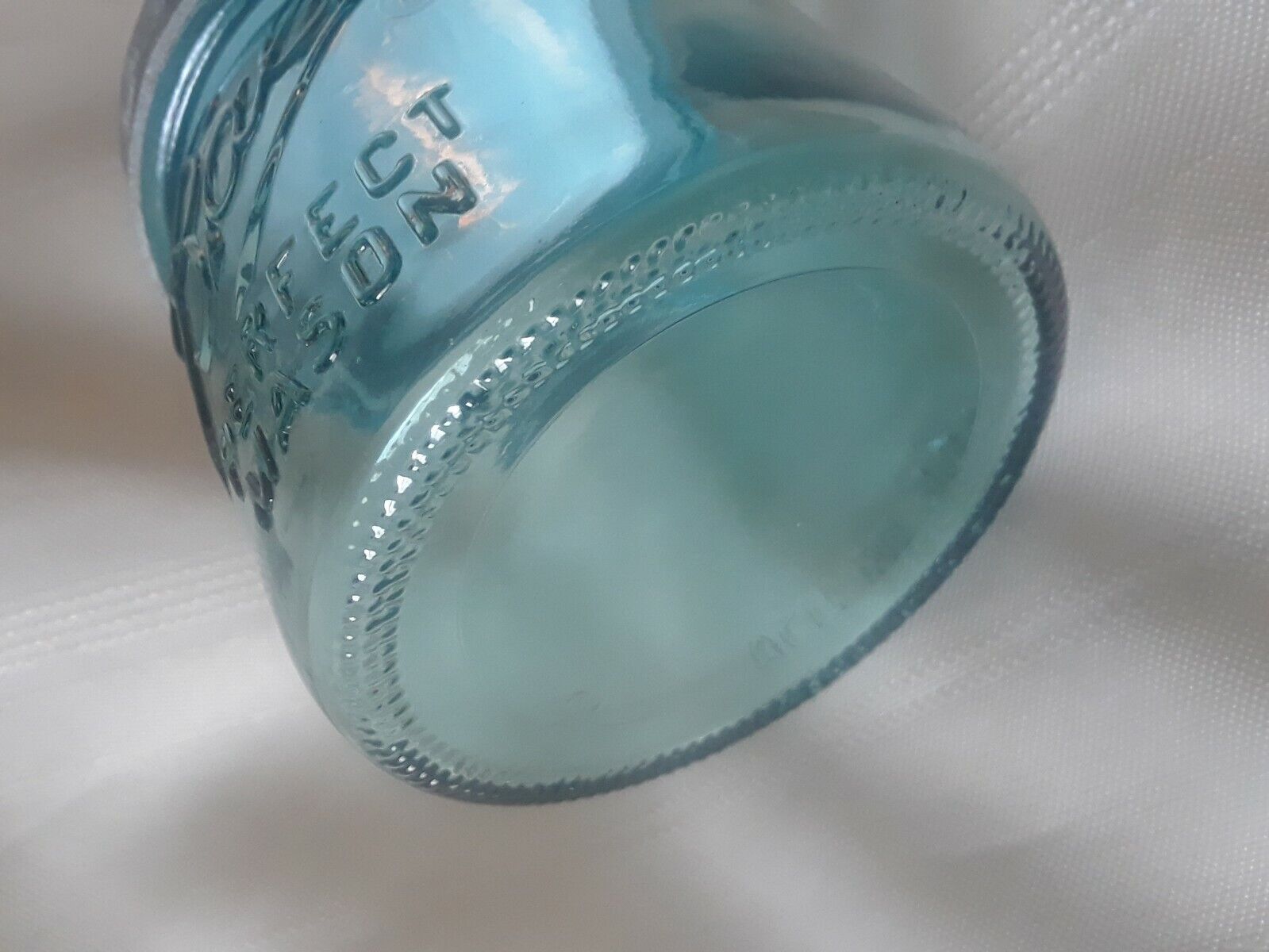 Lot of 4 ~ BALL HALF (1/2) PINT BLUE MASON Jars "Collector's Edition"  Zinc Lid BALL - фотография #7