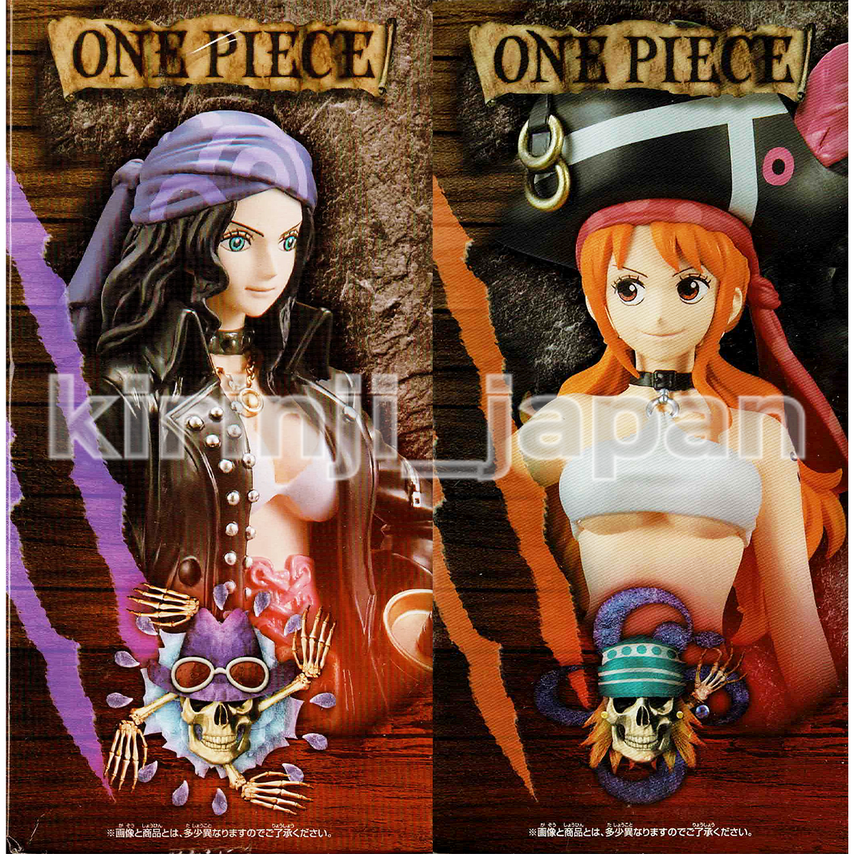 One Piece FILM RED Nami Robin Figure Set of 2 DXF THE GRANDLINE LADY Authentic BANPRESTO Animator Doll - фотография #3