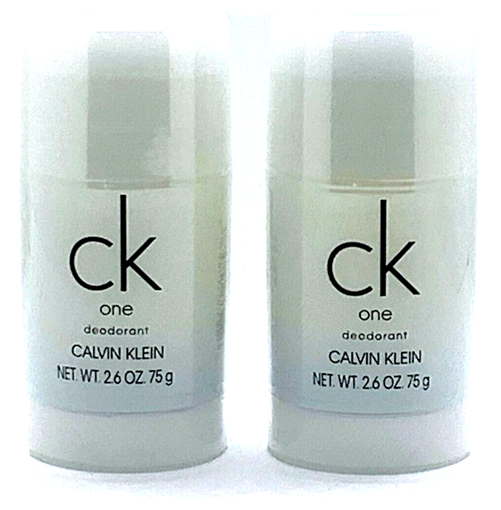 Lot of 2 Pc - CK One by CK Calvin Klein 2.6 oz Deodorant Stick For Men NEW Calvin Klein CK1 - фотография #4
