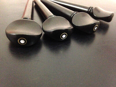 50 pcs OUD Pegs Ebony Swiss Model A quality with Persian Eye  55 / 9 / 7 mm violin india Does Not Apply