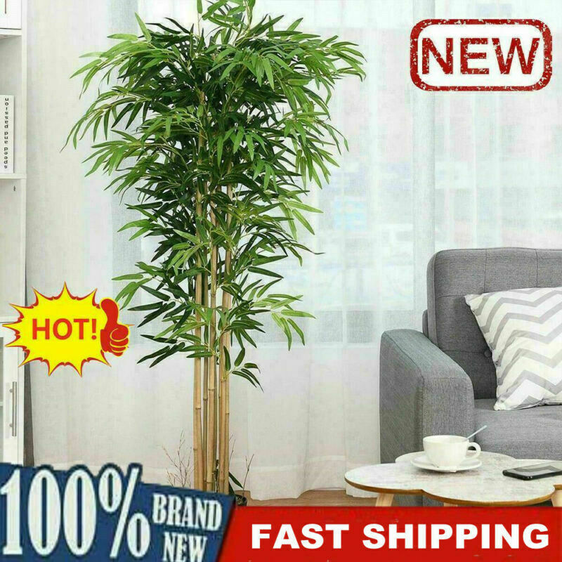 20Pcs Home Decoration Artificial Bamboo Leaf Tree Green Plant Beautiful Gift USA Unbranded Does not apply - фотография #2
