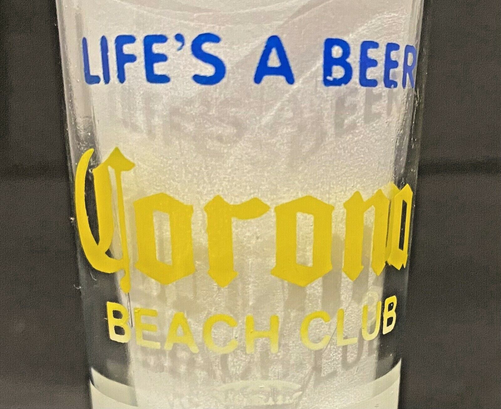 VINTAGE CORONA Beer Bar Sampler 10 oz. & Shot Glasses 3 oz. 3-Piece Set Corona - фотография #7