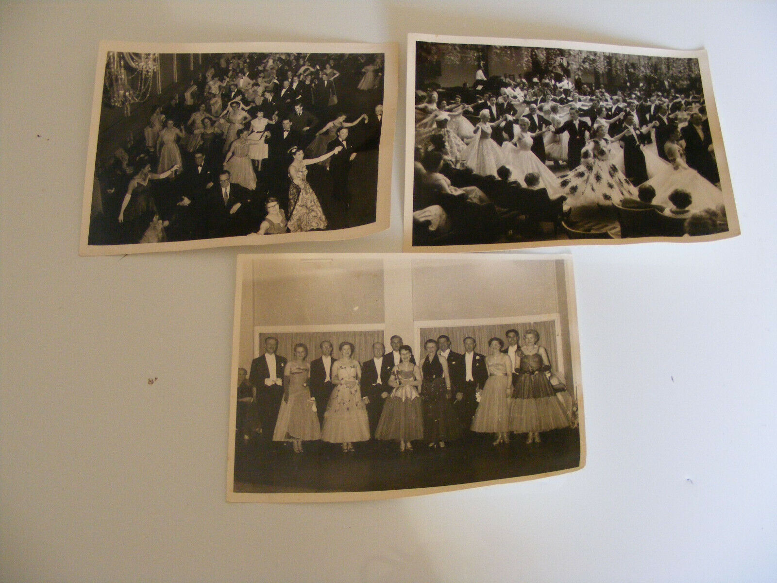 1954 Original Photographs Of  Ballroom Dancing  At  Filey  & Cambridge Guildhall Без бренда