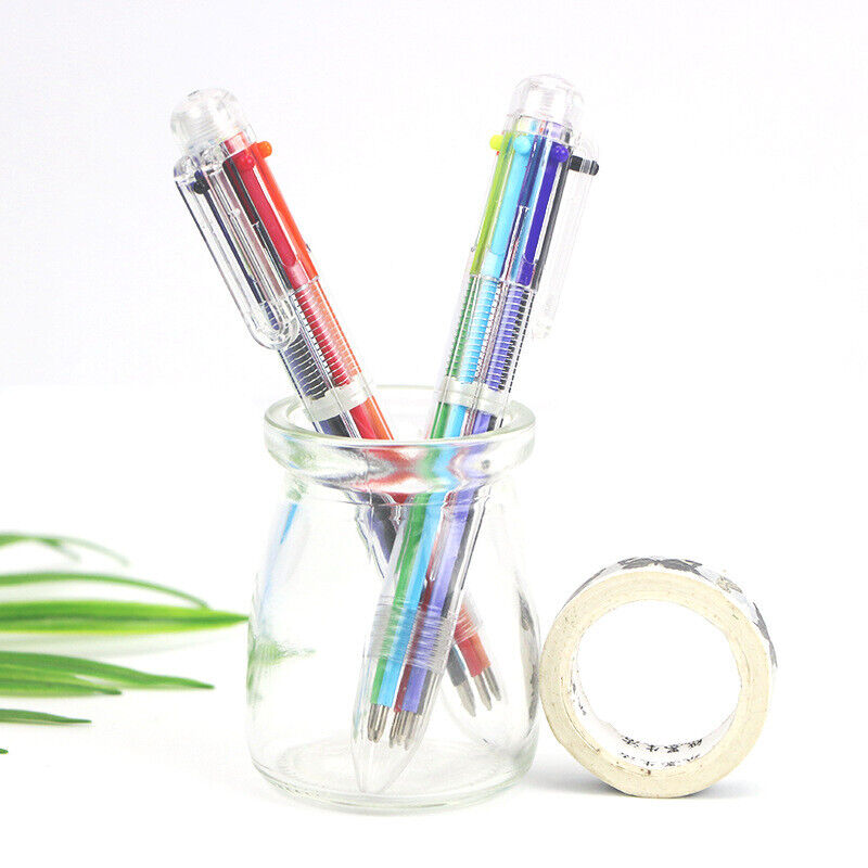Wholesale 10PCS Multi-color 6 in 1 Ballpoint Pens Kids School Office Pen Supply Unbranded - фотография #4