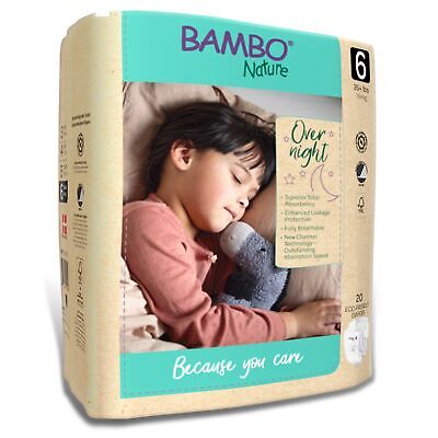 Bambo Nature Baby Baby Diaper Size 6 Over 35 lbs. 1000021012 40 Ct Bambo Nature 1000021012 - фотография #4
