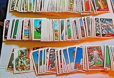 COLLECTION OF 759 TOPPS 1989 BASEBALL TRADING CARDS UN-SEARCHED. Без бренда - фотография #3