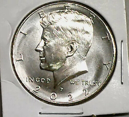 2022 P D Kennedy Half Dollar BU NIFC 2 coin set  Без бренда - фотография #5
