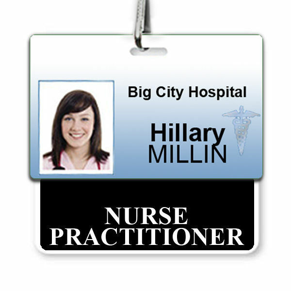 5 Pack - NURSE PRACTITIONER Horizontal Badge Buddies - Hospital Card ID Buddy Specialist ID BB-NURSEPRACTITIONER - фотография #2
