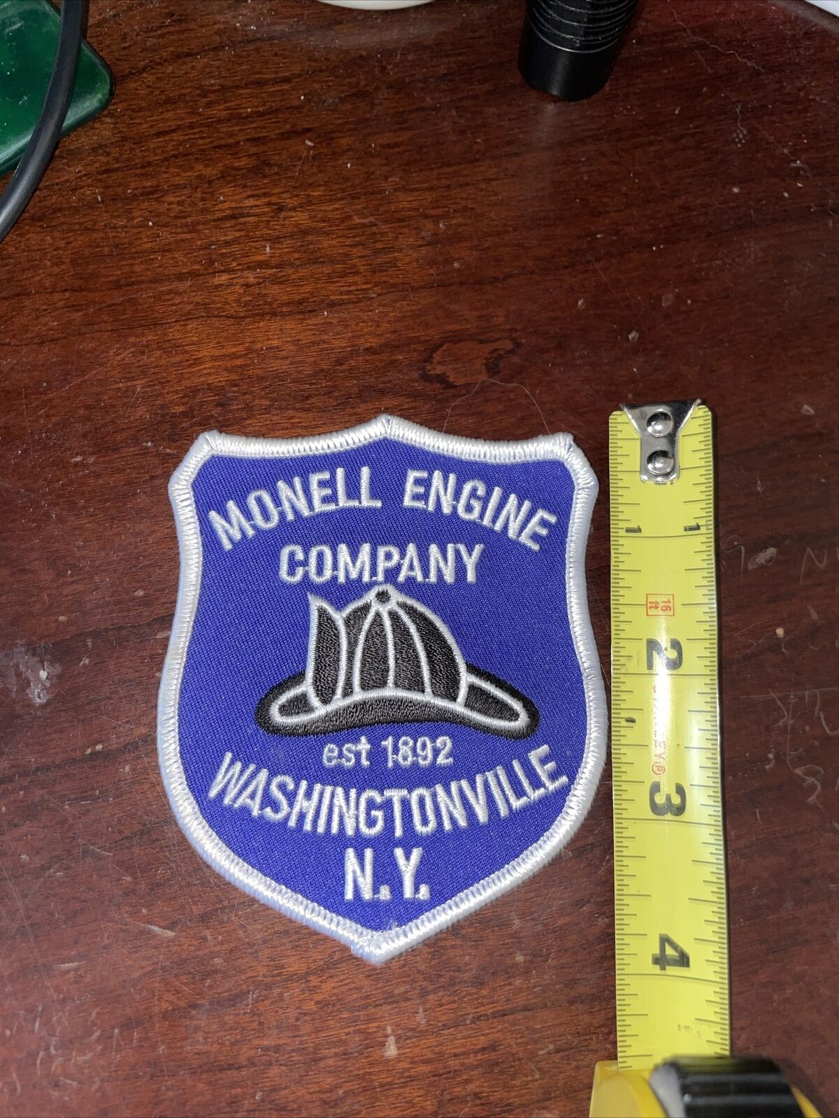 Monell Engine Company Fire Dept. Washingtonville NY New York 4x3" Patch Без бренда - фотография #2