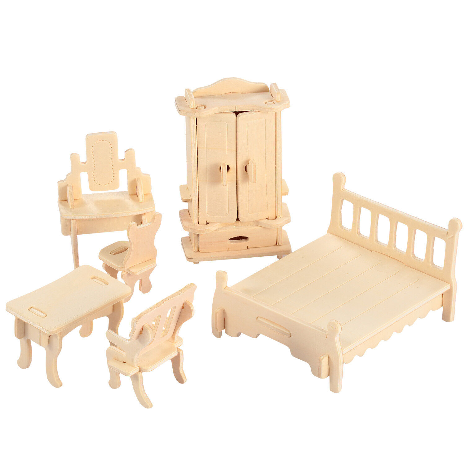 34 Dollhouse Furniture Decoration 1:12 Scale Miniature Living Room Kid Xmas Gift iMounTEK Does not apply - фотография #10