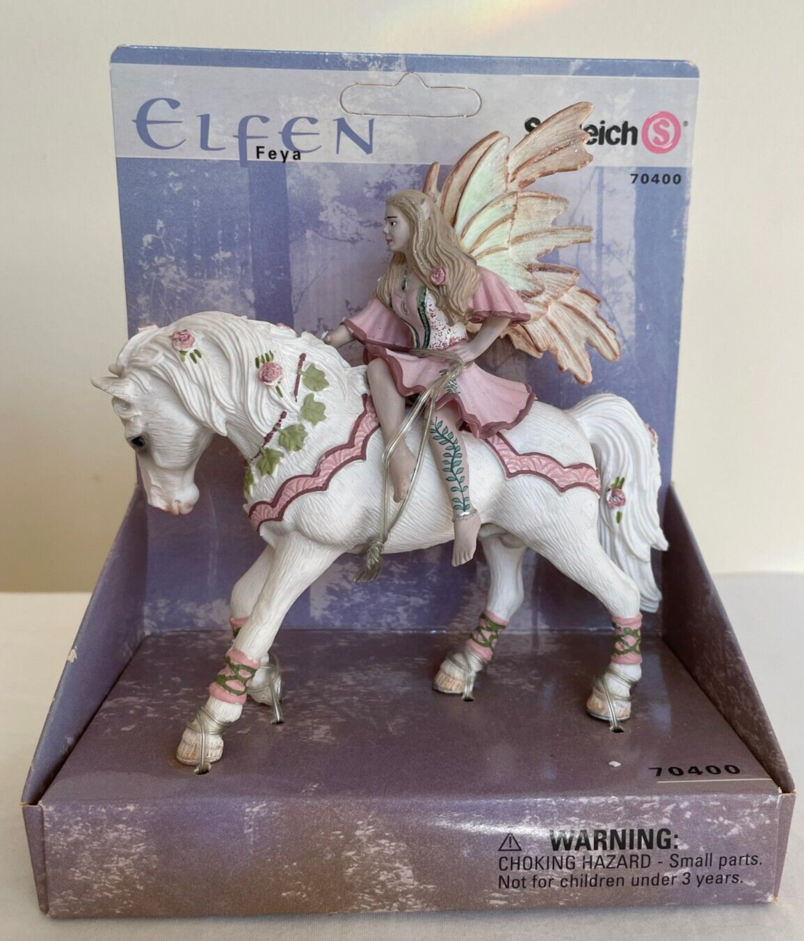 Schleich Elfen Bayala Feya Fairy Fantasy NIP #70400 Figure Horse Schleich