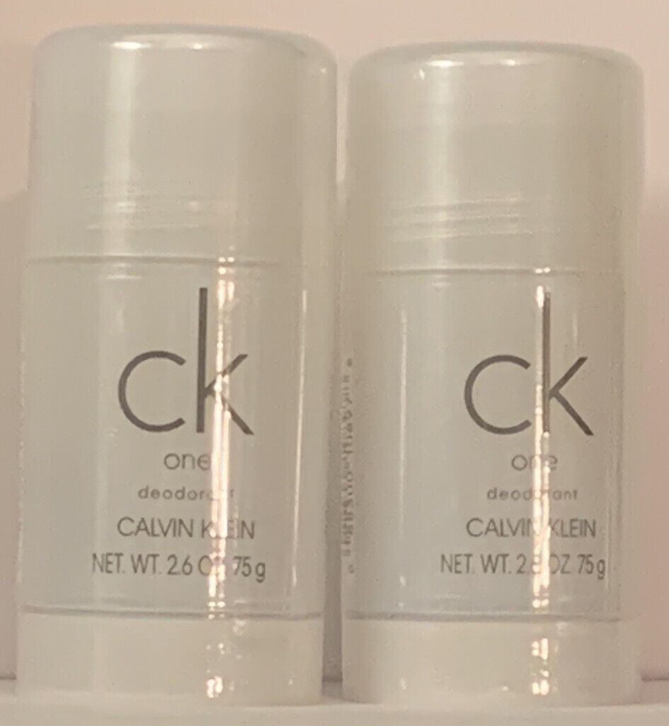 Lot of 2 Pc - CK One by CK Calvin Klein 2.6 oz Deodorant Stick For Men NEW Calvin Klein CK1 - фотография #7