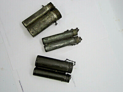 6.5 x 55 Swede Oilers, metal, three (3), used Unknown Does Not Apply