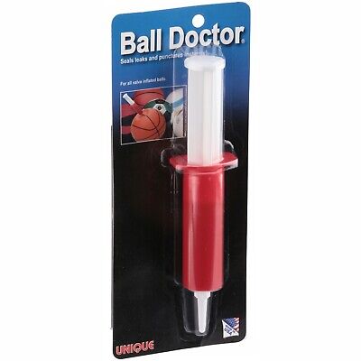 Unique Sports Ball Doctor Seals Leaks and Punctures, 1 oz Syringe (4-Pack) Unique Sports BD-1 - фотография #2