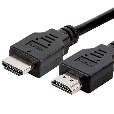 Pack of 10 Digital High-Speed 1.4 HDMI Cables PVC 2160p Black Cord (6 feet) STERN 10P6FTHDMI - фотография #4