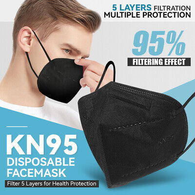 [10 PCS] Disposable KN95 Face Mask 5-Ply 95% Filter Protective Cover PM2.5 FFP2 PM PERFORMOTOR 67551X10PM
