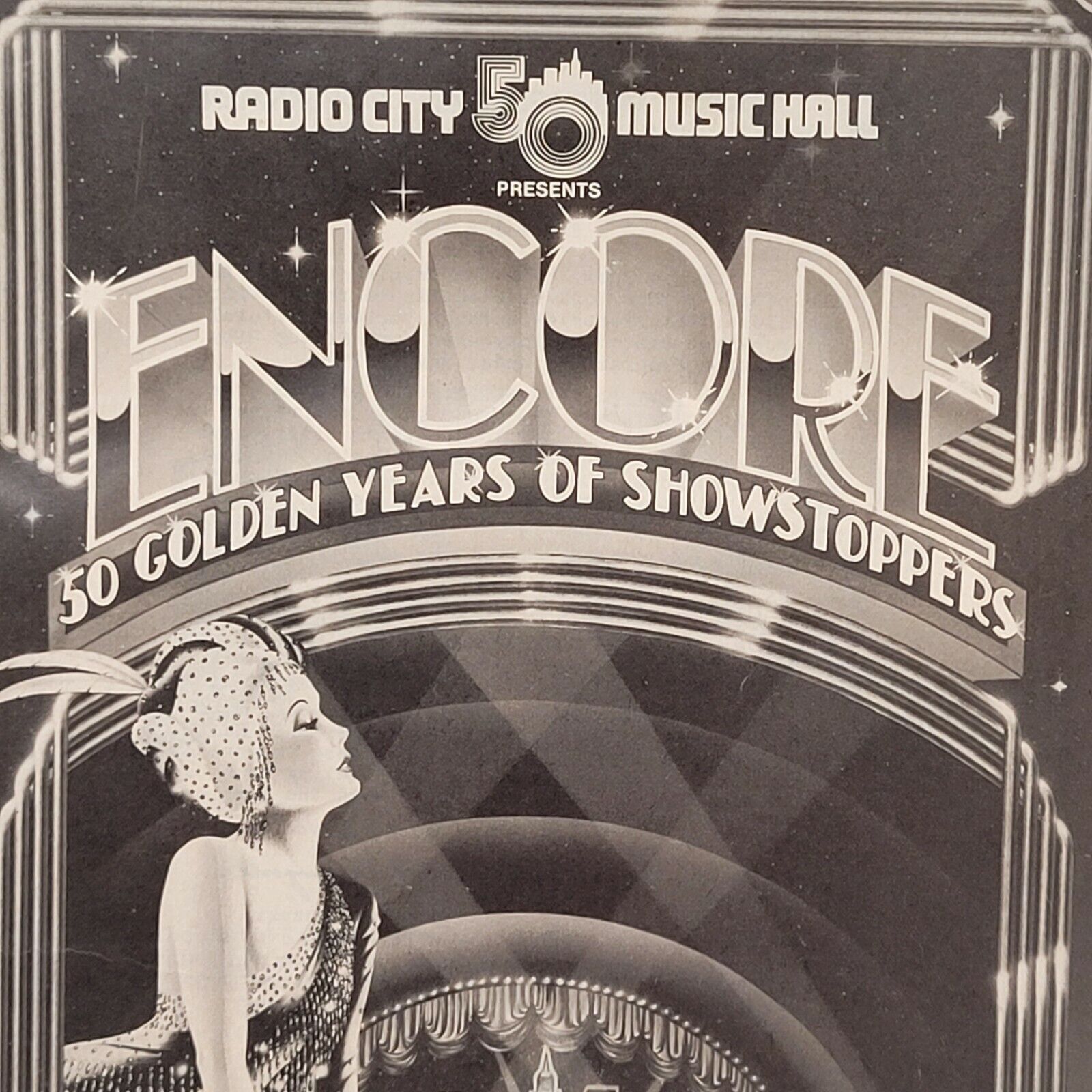 Vintage Radio City Music Hall Anniversary Playbills Program Art Deco Lot of 3  Без бренда - фотография #11