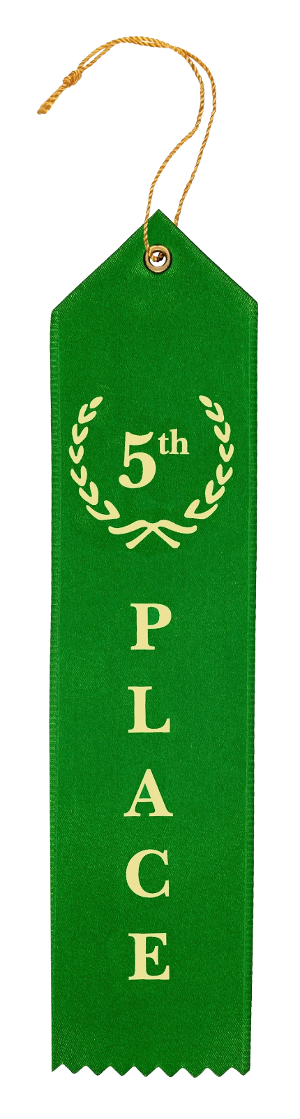 Flat Carded Award Ribbons 1st 2nd 3rd 4th 5th Place, Blue Red White Yellow Green Clinch Star CS-AR-FWC-1-5-60 - фотография #8