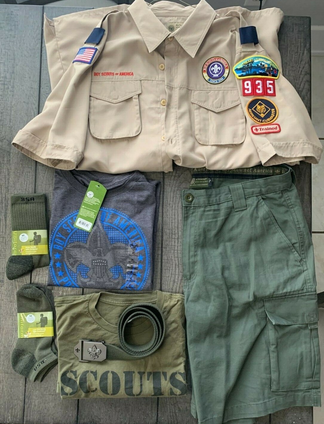 Boy Scouts of America Leader Uniform Без бренда