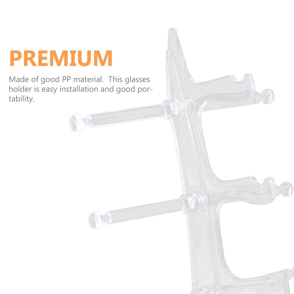  4 Sets of Desktop Sunglasses Organizer Glasses Rack Holder Multi-tier Glasses None C6L132200LO7W4D82 - фотография #12