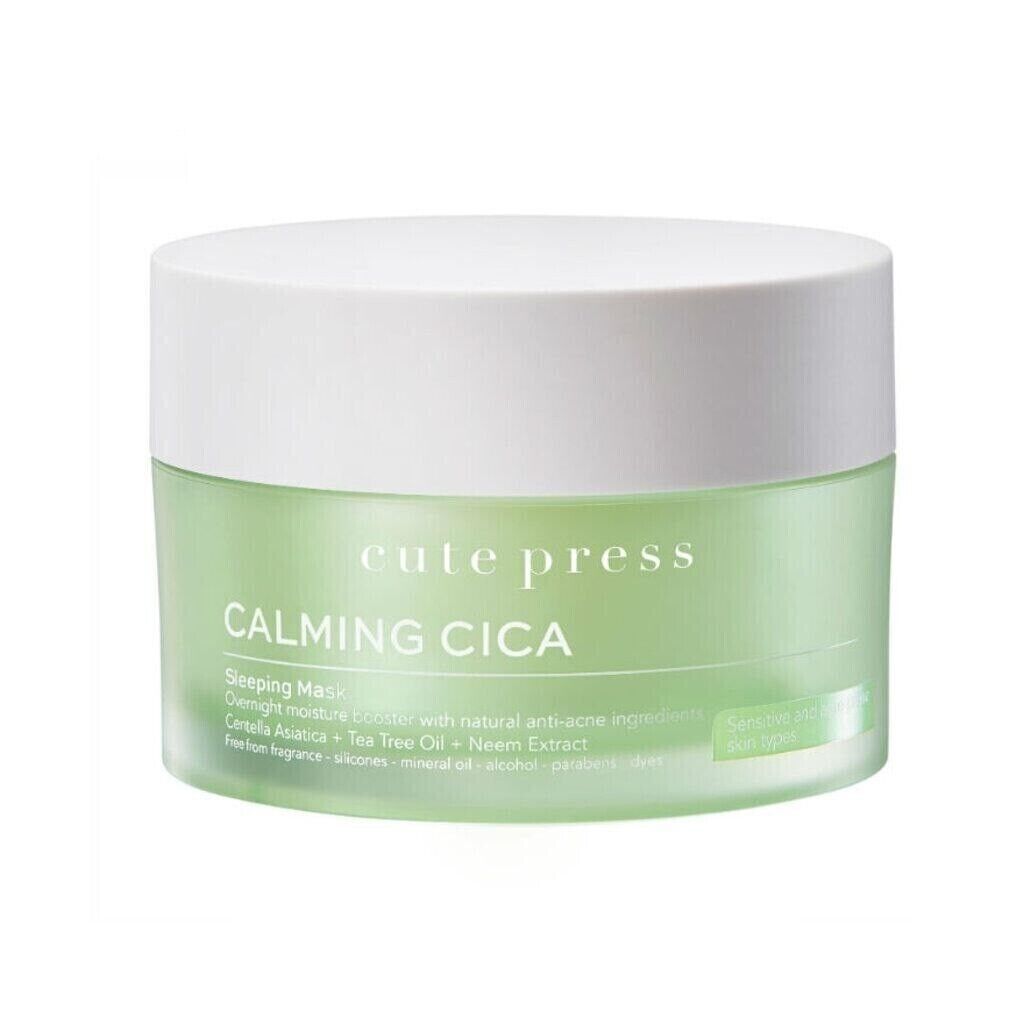 Set Cute Press Calming Cica Booster Serum 30ML & Mask 50G Sensitive Acne Skin Cute Press 10-2-6200014918 - фотография #8