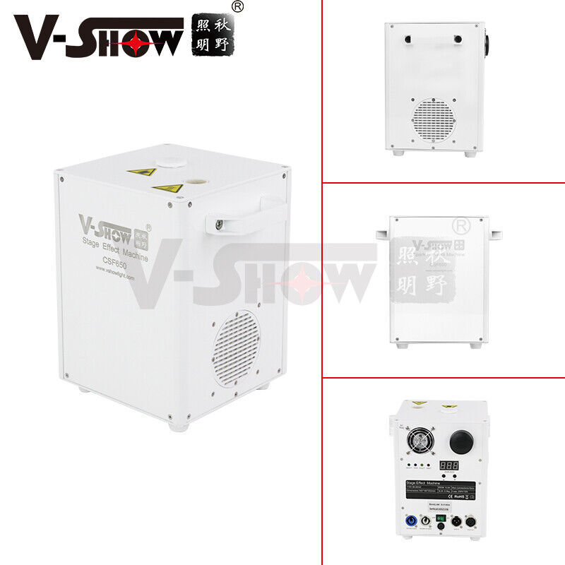 V-Show 2PCS 650W Mini Cold Spark Firework Machine Stage Effect With Case+10 Bags V-SHOW Does Not Apply - фотография #3