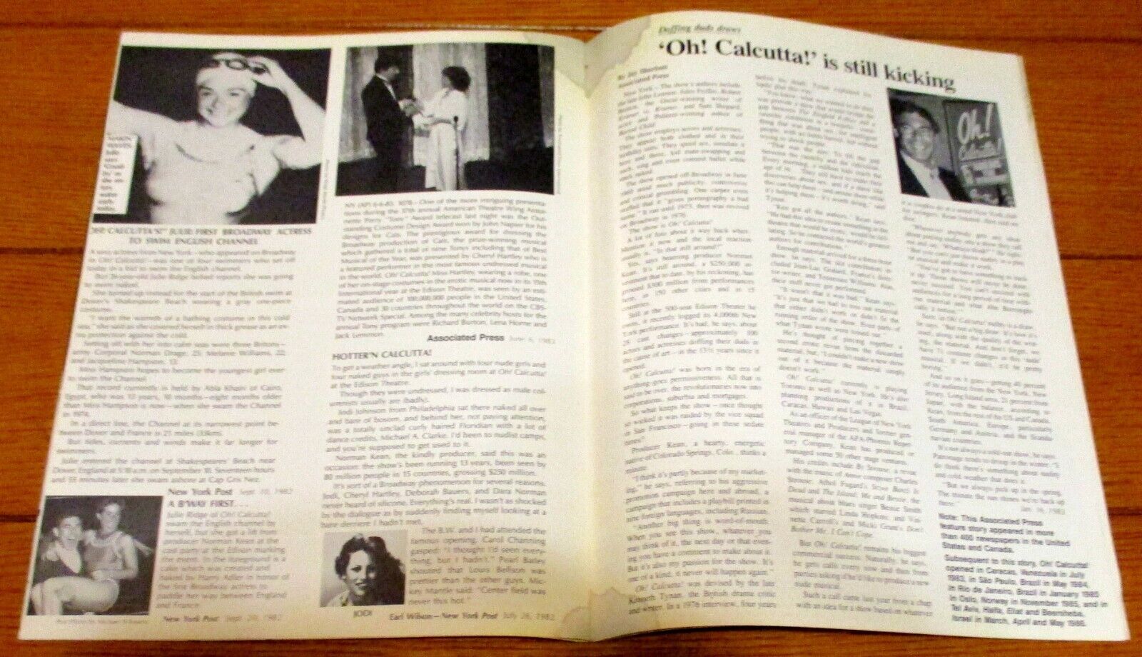 Broadway Publication Lot (5)W/ Cats - Pippin - Annie -Oh Calcutta! - Phantom Без бренда - фотография #6