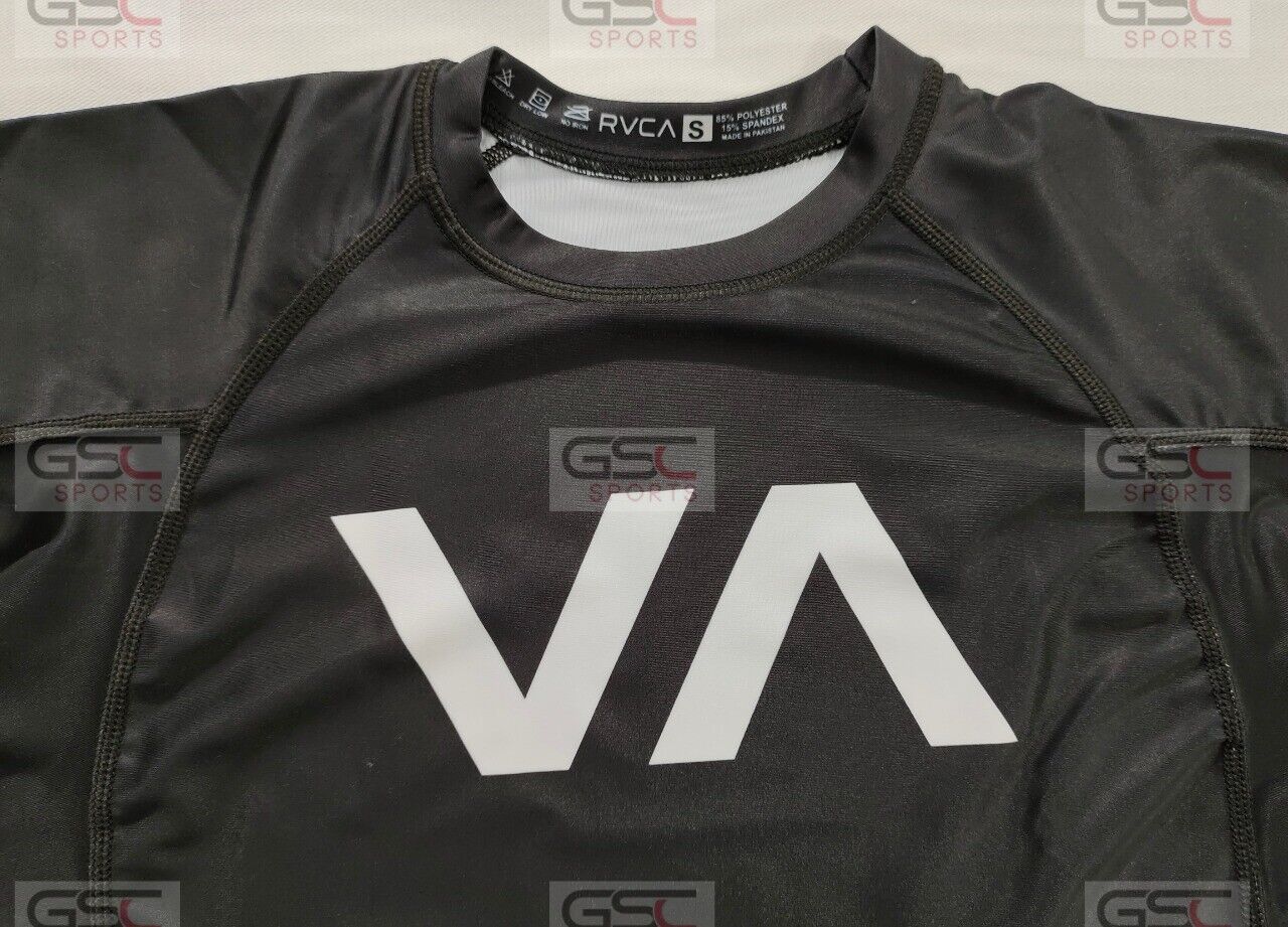 RVCA VA Rush Guard Bjj Compression Shirt XL Size With Tag Card Brand New Shoyoroll batch 60 - фотография #7