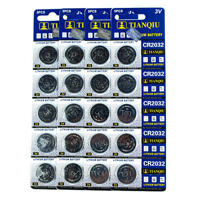 100 PCS CR2032 Lithium Battery 3V Button Cell for Digital Scales remote controls Tianqiu CR2032 - фотография #4