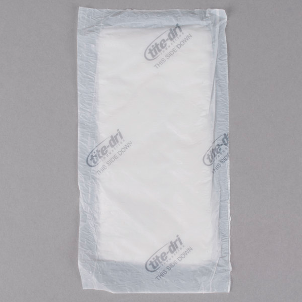 (2000-Pack) 50 Grams 4" x 7" White Absorbent Meat Pad Fish Poultry Pads Display  Tite-Dri Does Not Apply - фотография #4