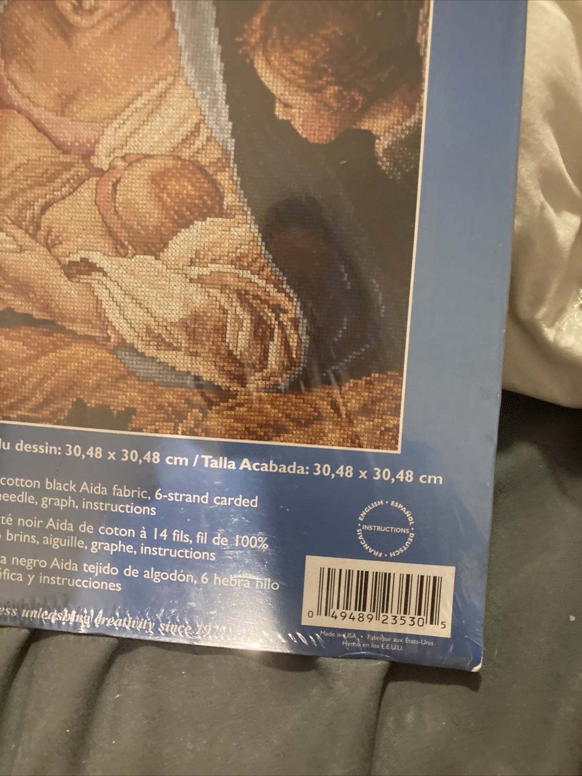 Janlynn Madonna and Angels Counted Cross Stitch Kit #023-0530 12"x12" New Janlynn 023-0530 - фотография #3
