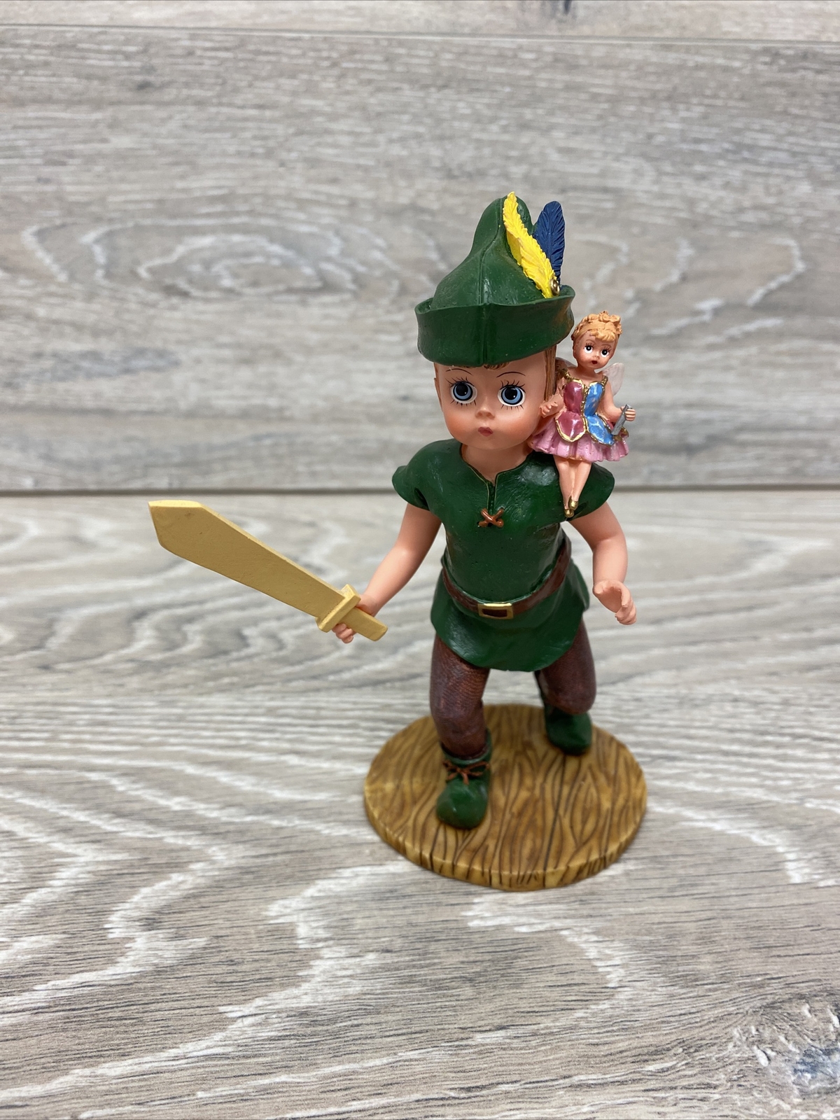 Madame Alexander Peter Pan Figurines Wendy Tinker Bell Captain Hook COA Lot Madame Alexander - фотография #7