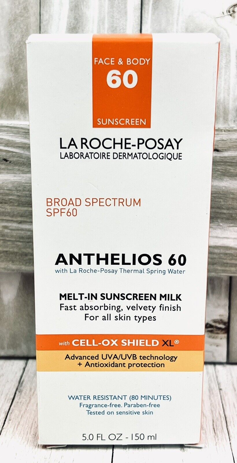 2x La Roche-Posay ANTHELIOS 60 MELT-IN Sunscreen Milk SPF 60 - 5.0oz EXP  La Roche-Posay NA - фотография #2