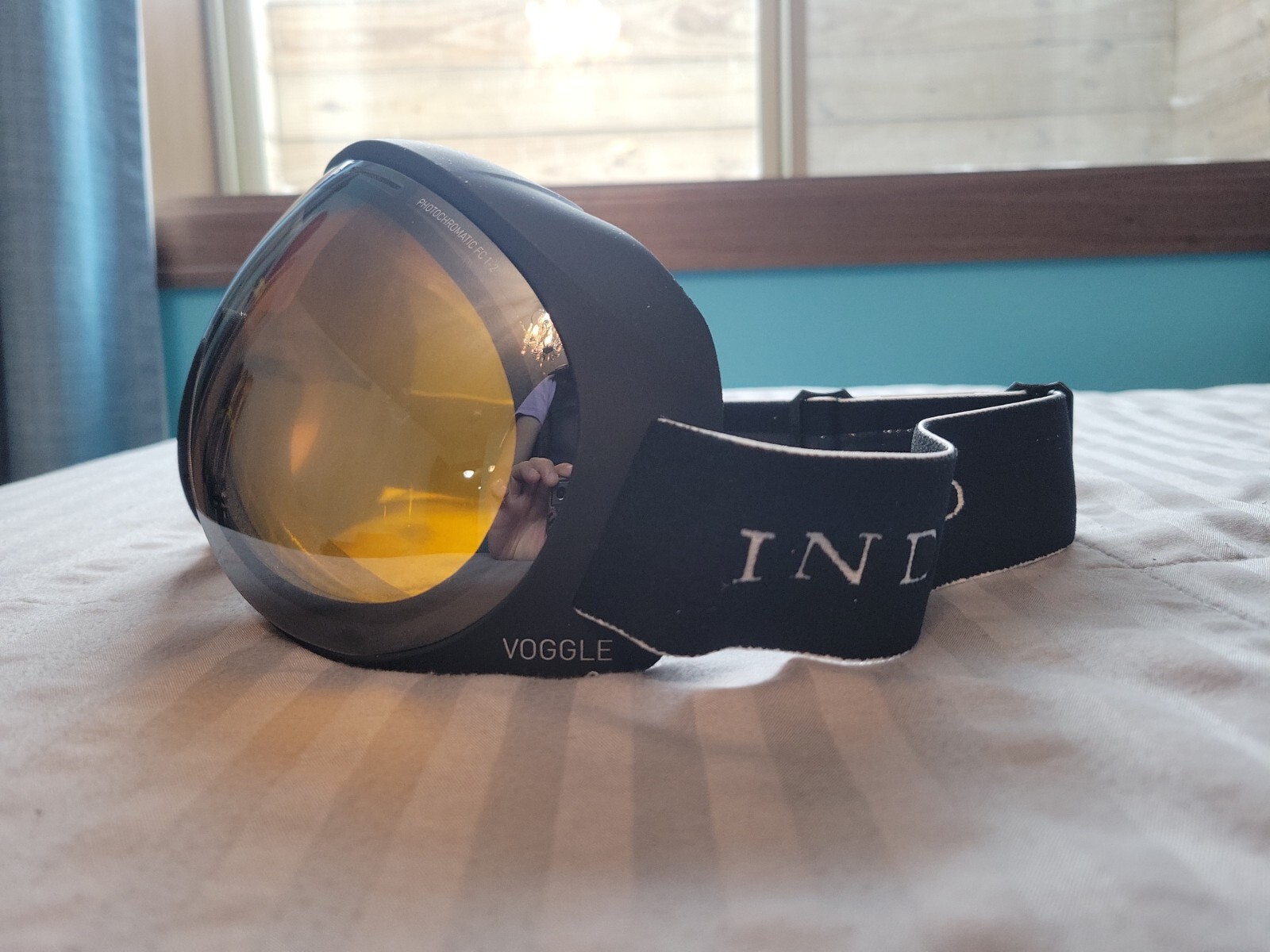 Bogner/Indigo Ski Voggle Photochromatic Black  Indigo - фотография #2