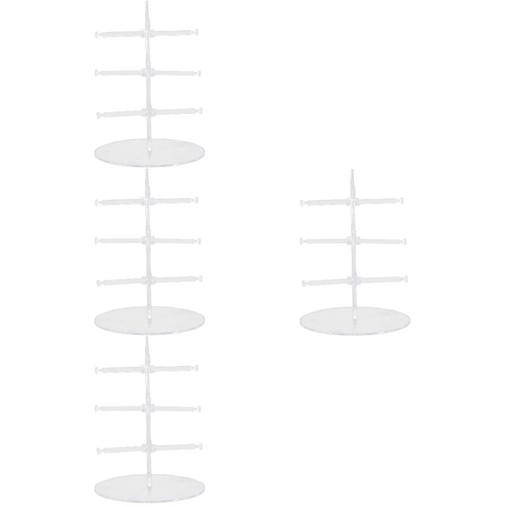 4 Sets of Desktop Sunglasses Organizer Glasses Rack Holder Multi-tier Glasses None C6L132200LO7W4D82 - фотография #4