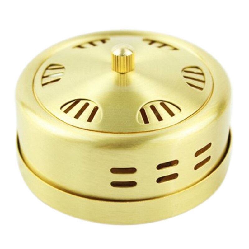 New Pure Brass Moxa Roll Burner Box Moxibustion Box Holder With Cloth Co.hap Unbranded Does Not Apply