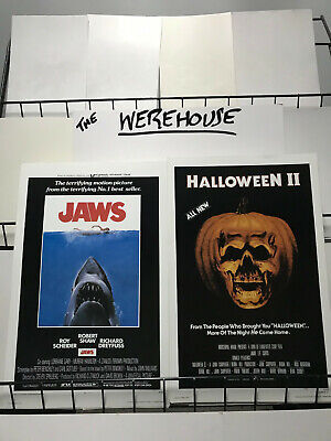 JAWS HALLOWEEN II SPIELBERG CARPENTER CURTIS MYERS 11x17 Poster Reproductions Без бренда