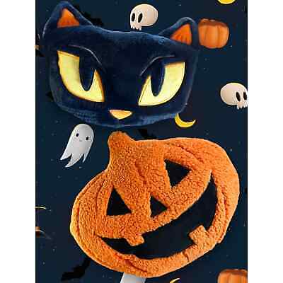 Lot Hyde & EEK! Boutique Target Halloween Pumpkin Black Cat Pillows 2022 Throw  TARGET