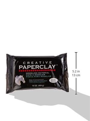 Creative Paperclay for Modeling Compound, 16-Ounce, White, 4" x 1" x 8" (Leng... Creative Paperclay - фотография #3