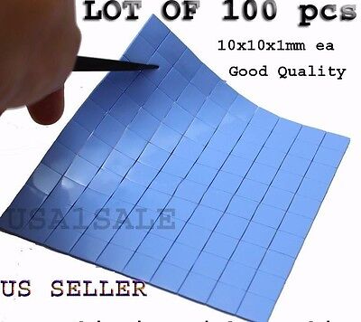 100  Thermal Conductive silicone Compound Pad for heatsink GPU RAM Good Quality  Generic Does Not Apply
