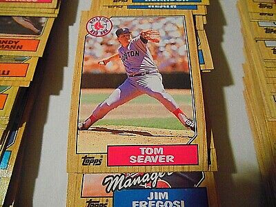 COLLECTION OF 698 TOPPS 1987 BASEBALL TRADING CARDS UN-SEARCHED. Без бренда - фотография #8