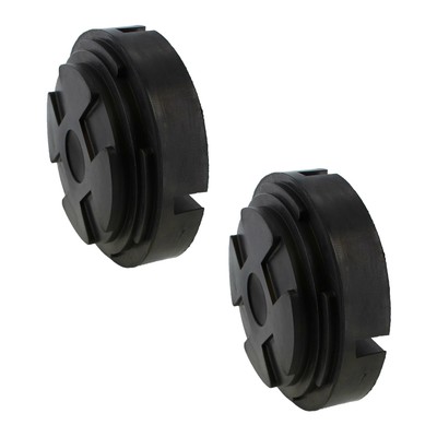 ABN 5-½” Large Jack Pad 2 Pack Universal Cross Slotted Frame Rail Protector ABN 0624_2PACK