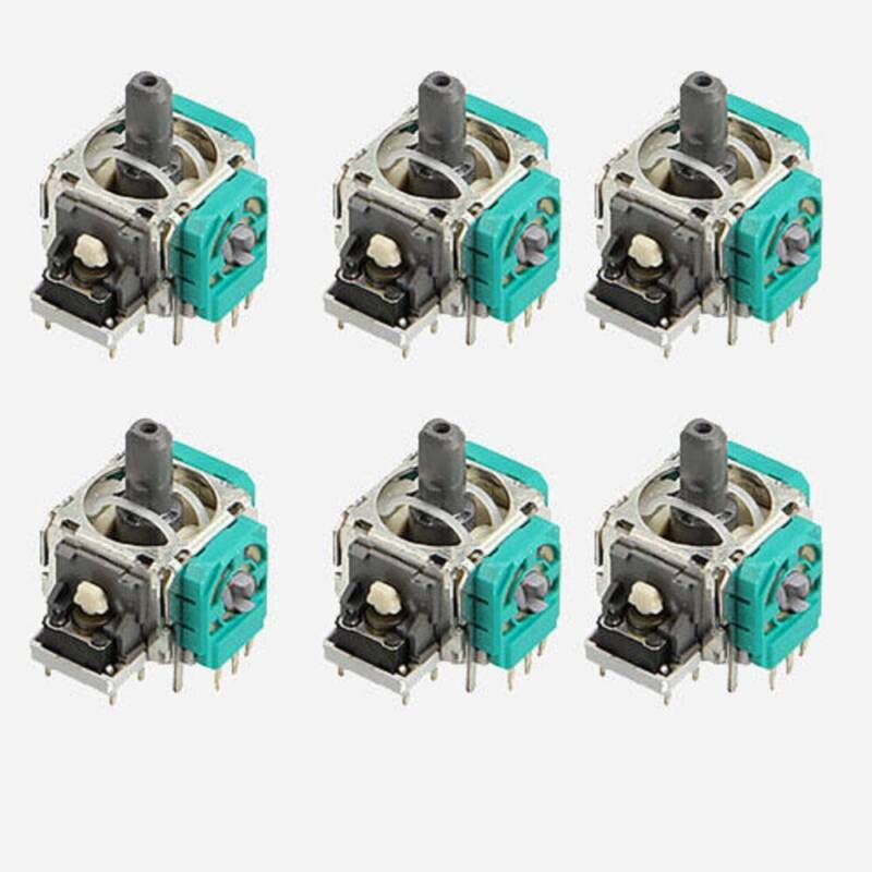 6pcs Analog Stick Joystick Replacement for XBox One PS4 Dualshock 4 Controller.. Unbranded Does not apply