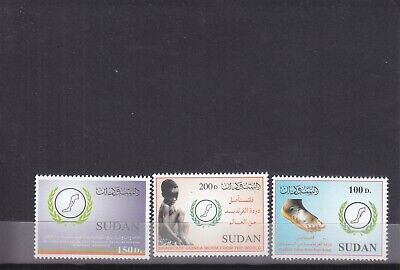 stamps SUDAN 2002 SC-535 537 GUINEA WORM LOT 10 SETS MNH  #16 Без бренда - фотография #3