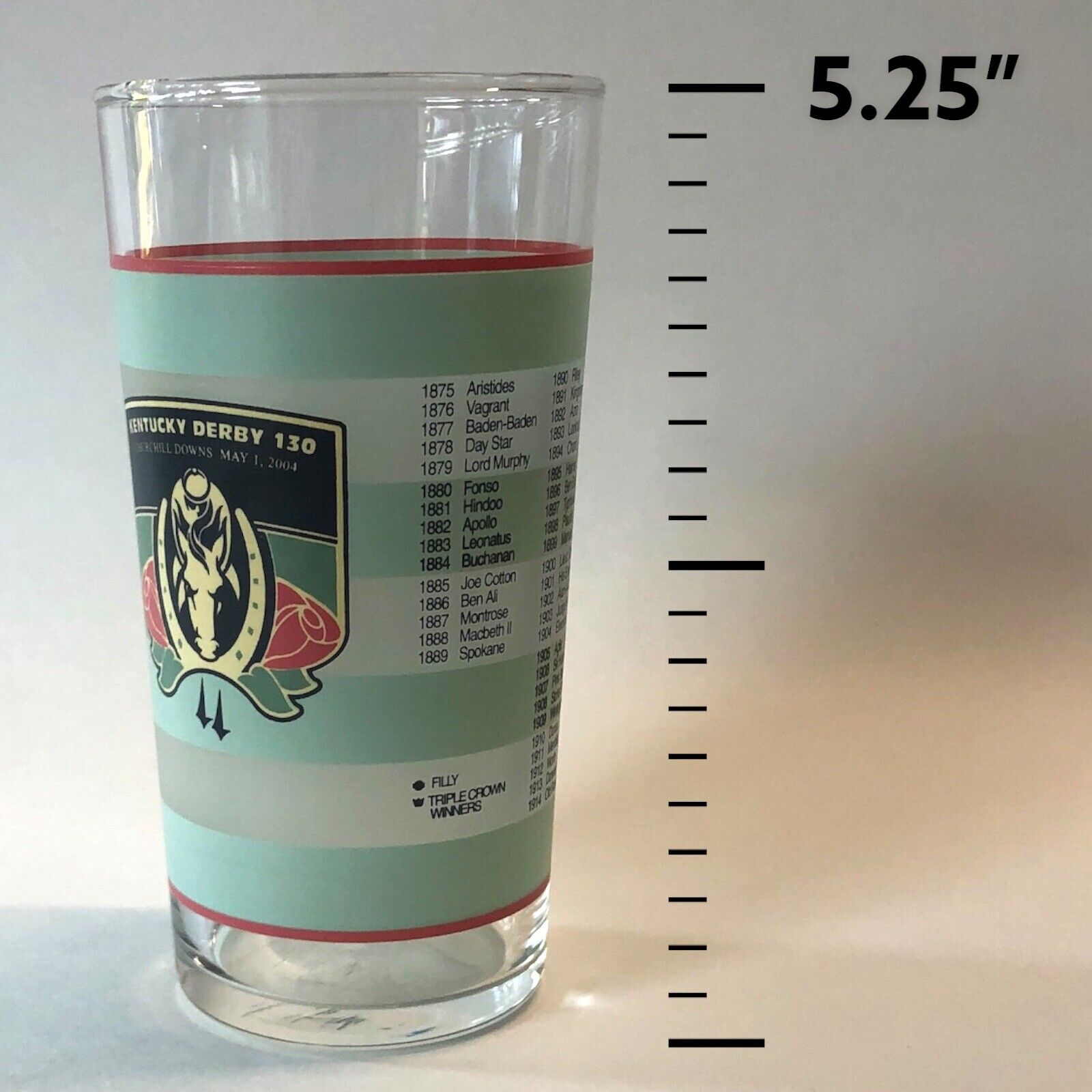 130th Running Of The Kentucky Derby | Mint Julep Glass | 2004 | Churchill Downs Без бренда - фотография #2