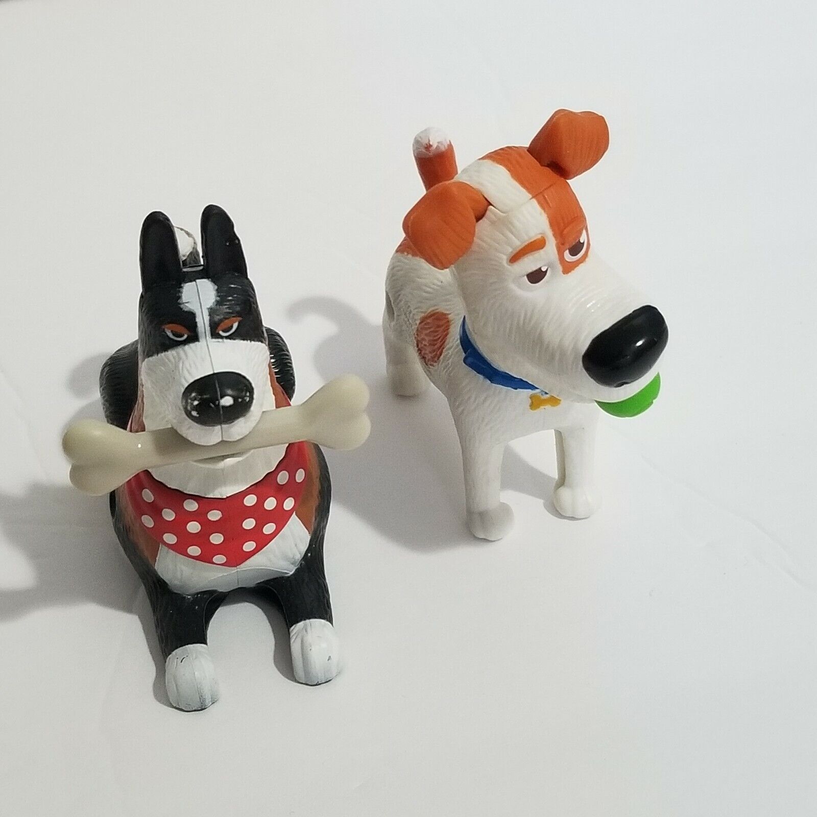 Secret Life Of Pets 2 McDonald’s Happy Meal Toy 2019 Wagging Tail Max + Rooster  Illumination - фотография #2