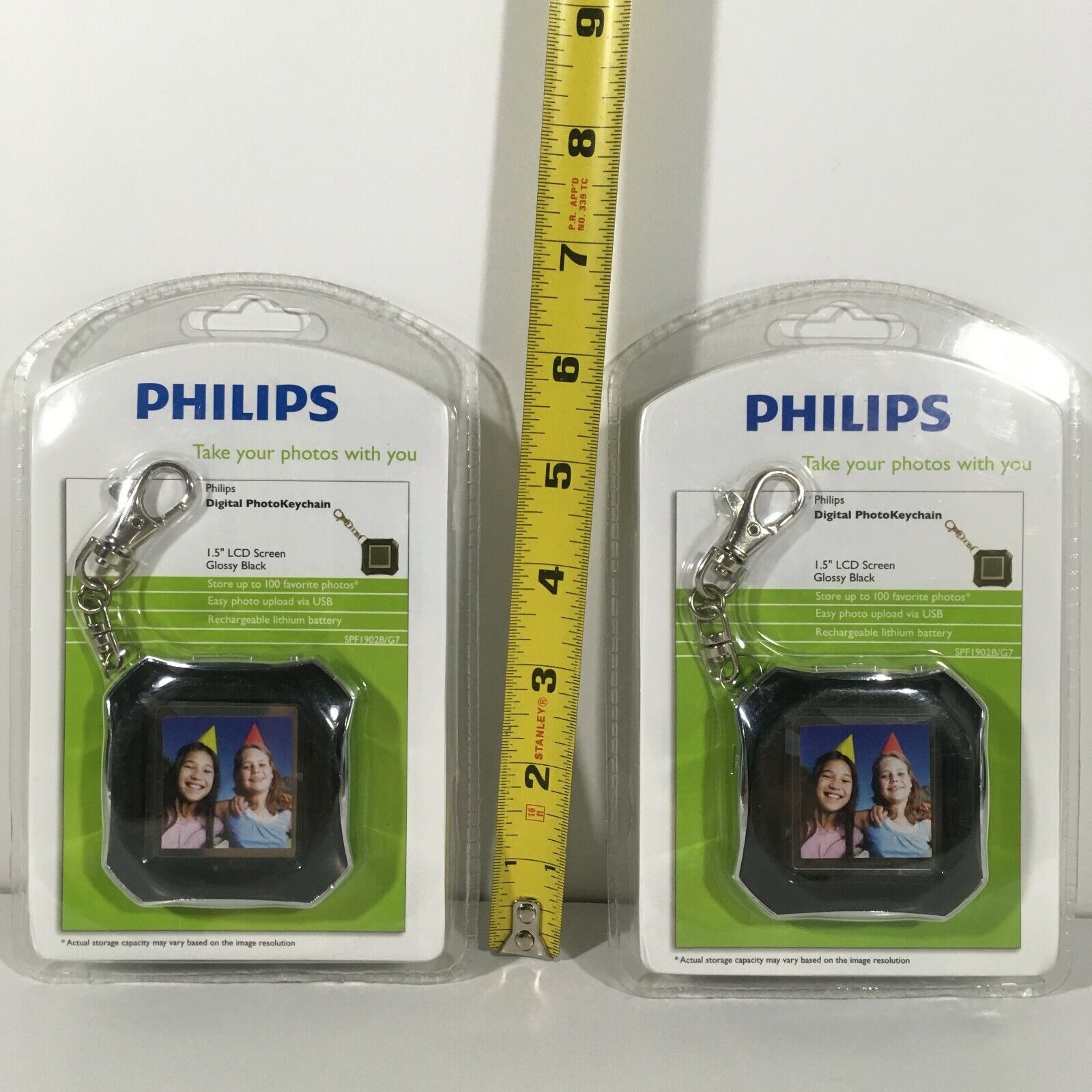 Philips Digital Photo Keychain Take Your Photos With You 1.5" LCD Screen  Philips Does Not Apply - фотография #2
