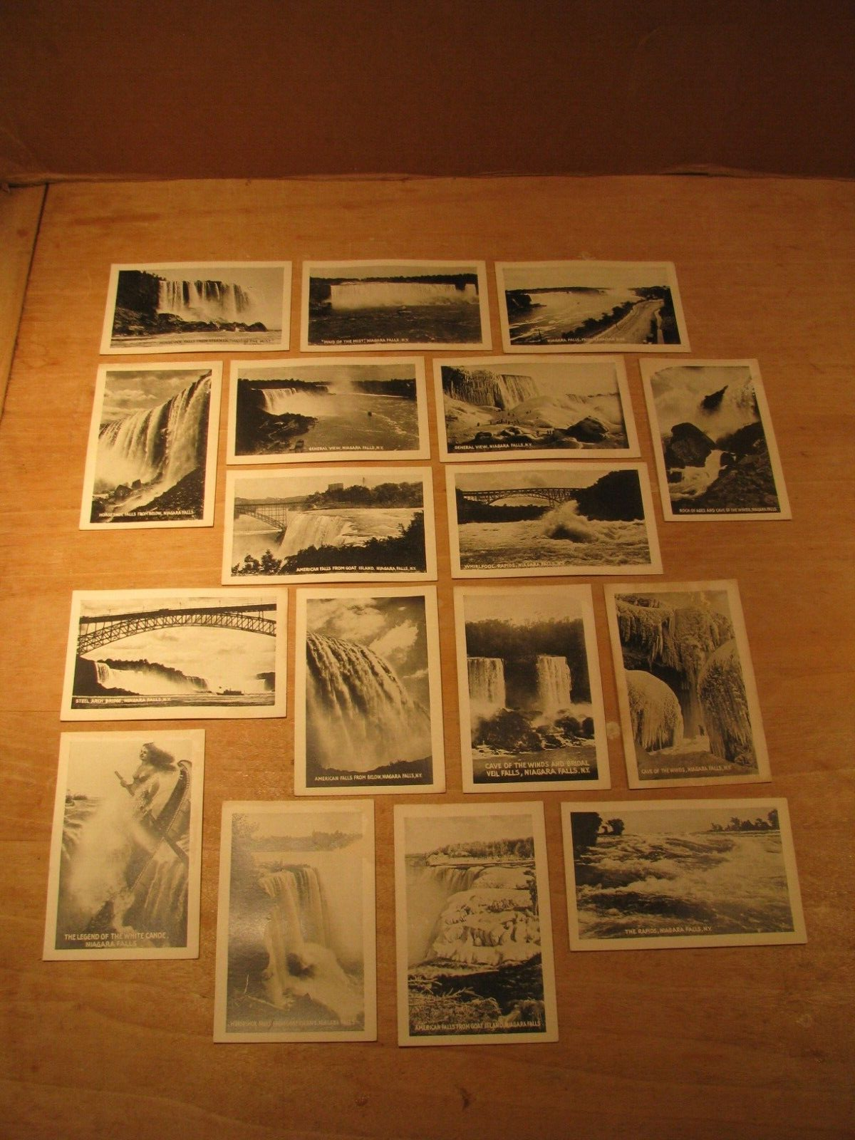 VTG Bardell Fototone Miniature Niagara Falls-17 pictures in Pack 1923 Без бренда - фотография #2