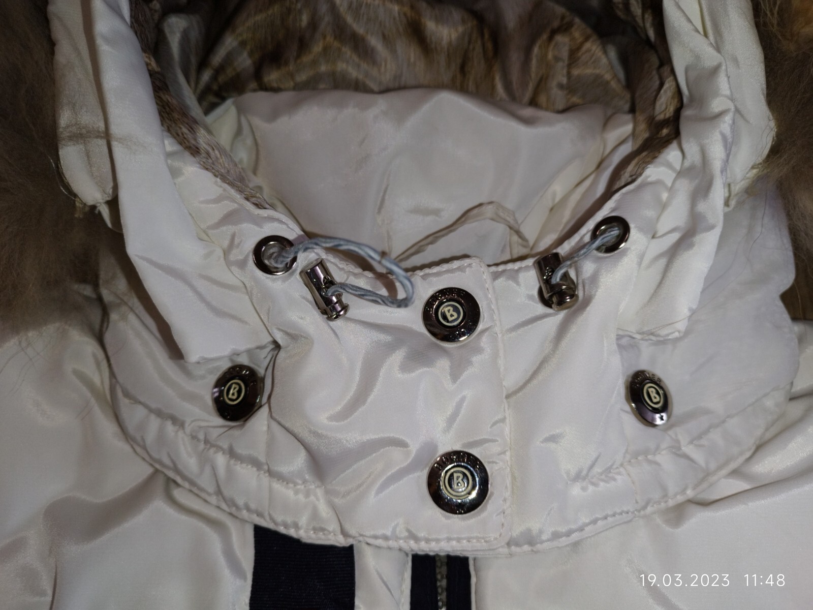 Women's White Bogner desert mountain Ski Jacket Size xl Bogner - фотография #16